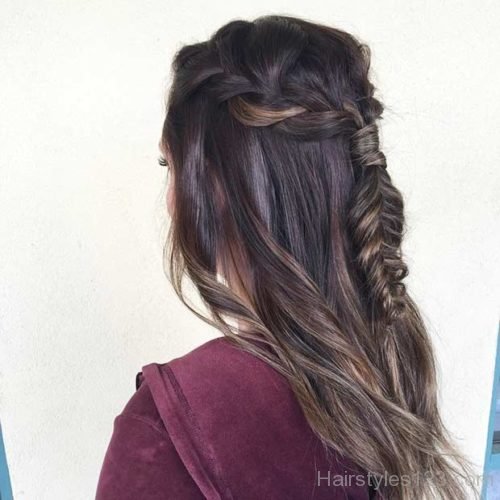 Braided Simple Hairstyle