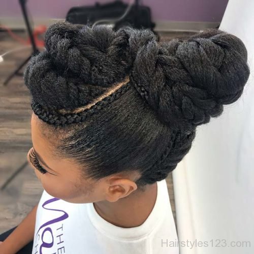 Braided Updo