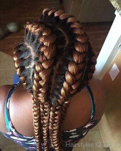 Brown Goddess Braids