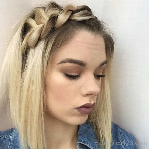 Chunky Dutch Braid