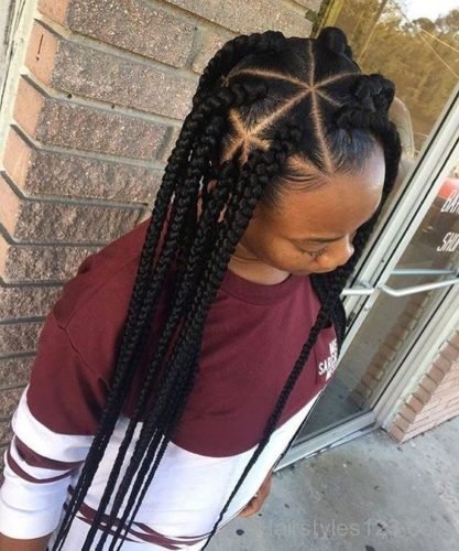 Cornrows Natural Hairstyle