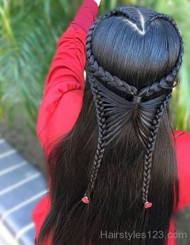 Creative Braided hairstyle