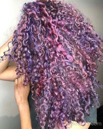 Curly Unicorn Hair