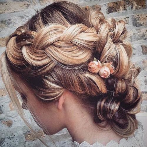 Cute Braided Updo