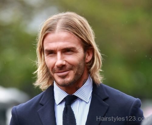 David Beckham Long Hair