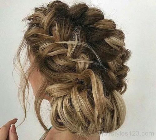 Double Braided hairstyle