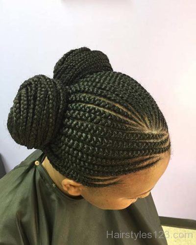 Double Bun Braids