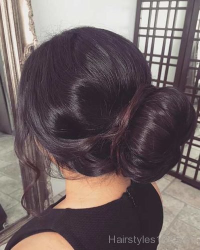 Elegant Low Bun