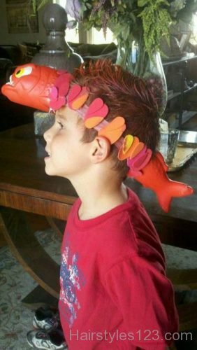 Fish hairstyle