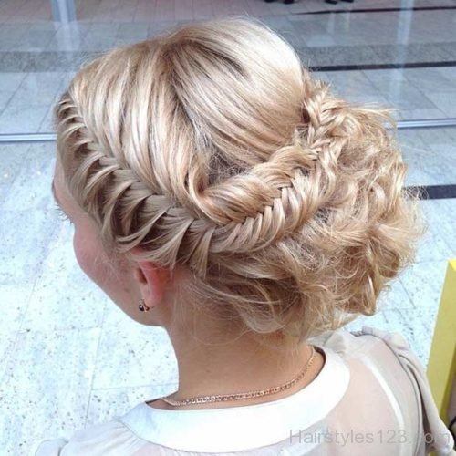 Fishtail Braid Updo (2)