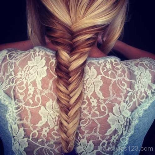 Fishtail French Braid