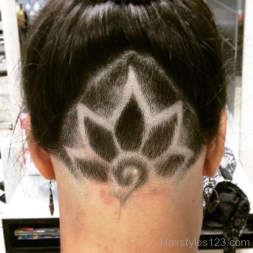 Flower Hair Tattoo