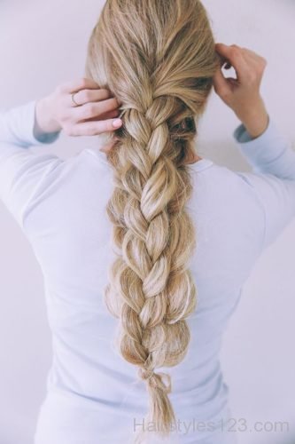 Fluffy braid