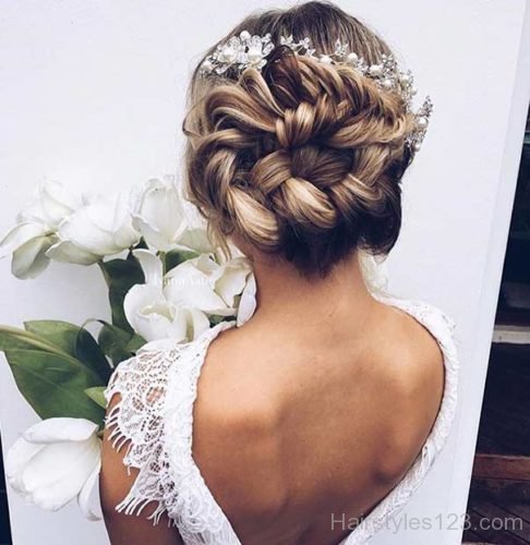 French Braid Updo
