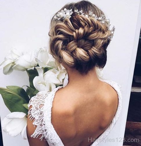 French Braid Updo