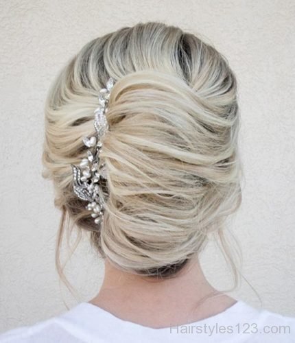 French Roll Updo