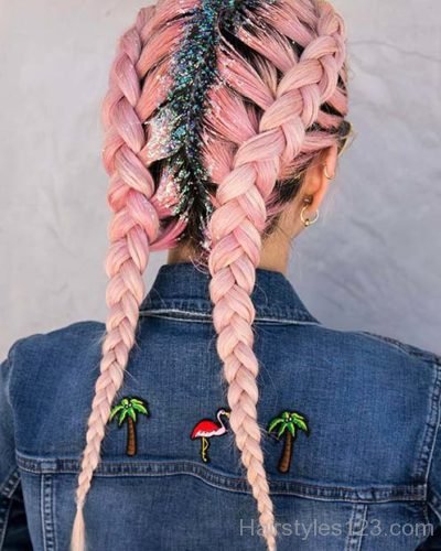 Glitter Roots and Braids