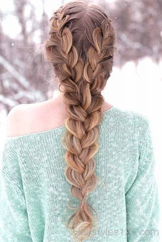 Glorious French braid