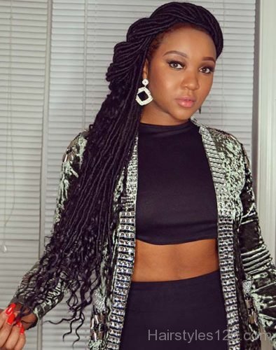 Goddess Faux Locs