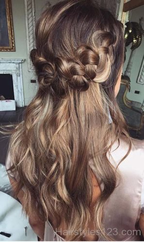 Half Up, Half Down Hairstyle