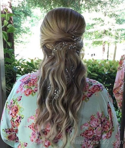 Half Up Wedding Hair