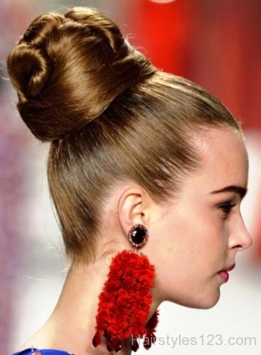 High Bun For Party