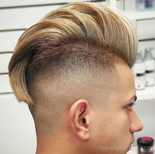 High Fade Comb Over