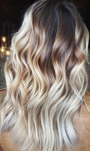 Icy Blonde Balayage