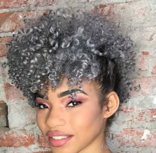 Light Grey Curls