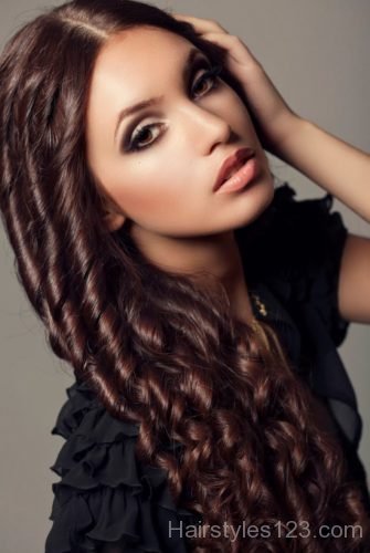 Long Curly Hairstyle