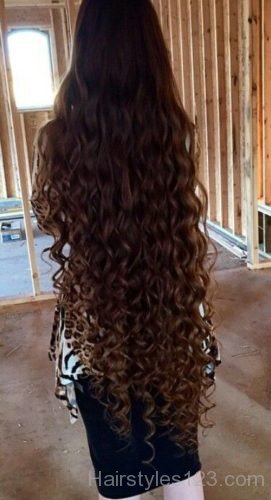 Long Curly hair