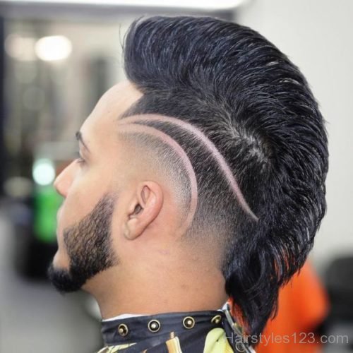 Long Mohawk Haircut