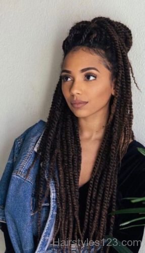 Long box braids