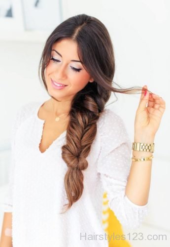 Loose Braid With Long hair