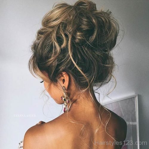 Messy Bun Updo