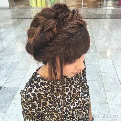 Milkmaid Braid Updo (2)