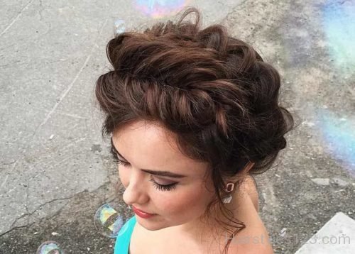 Milkmaid Braid Updo