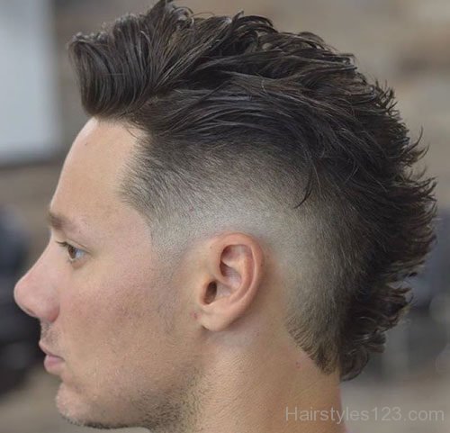 Modern Faux Hawk hair