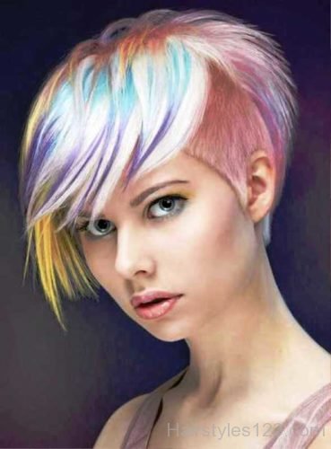 Multicolored Hairstyle