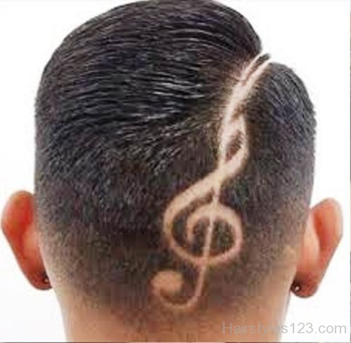 Music Note Haircut