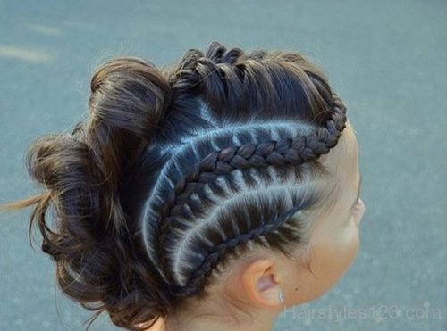 Party hairstyle