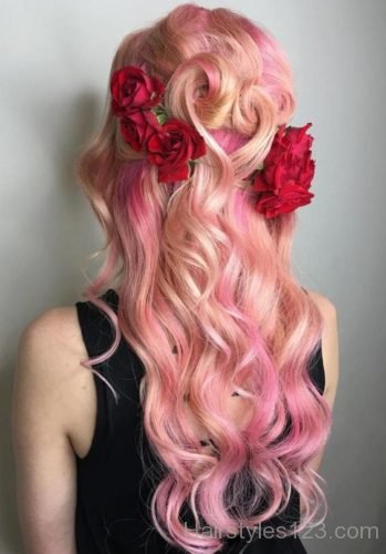 Pastel Pink Hair