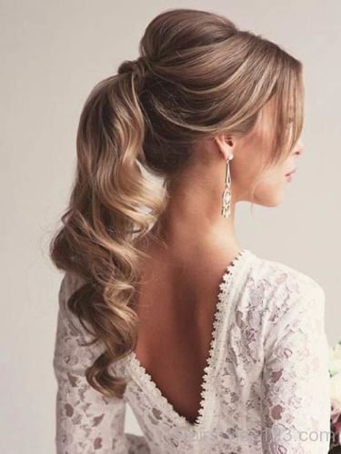 Ponytail for Brides