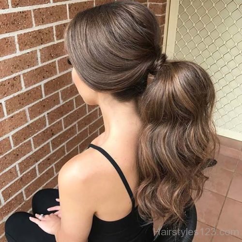 Ponytail with Volume