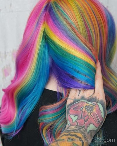 Rainbow Unicorn Hair
