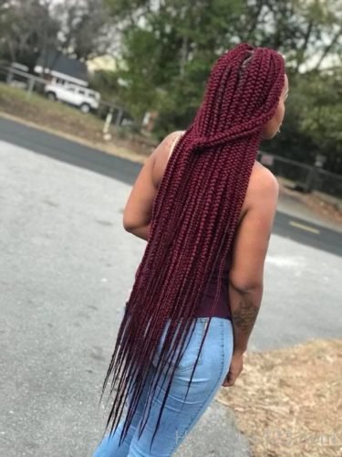 Red Box Braids