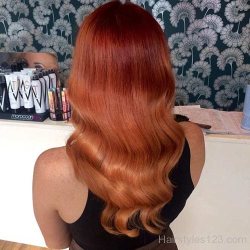 Red Copper Balayage
