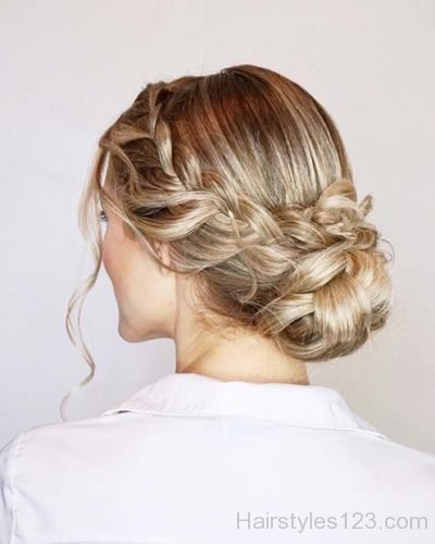 Romantic Braided Updo