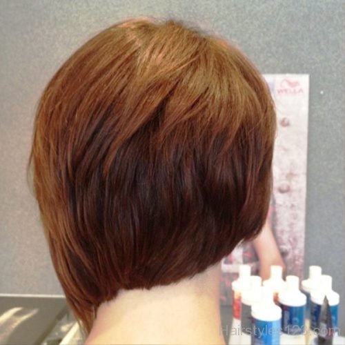 Short Asymmetrical Hairstyle