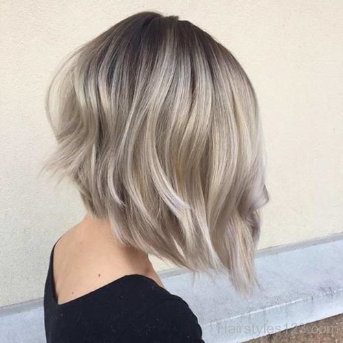 Short Blonde Bob